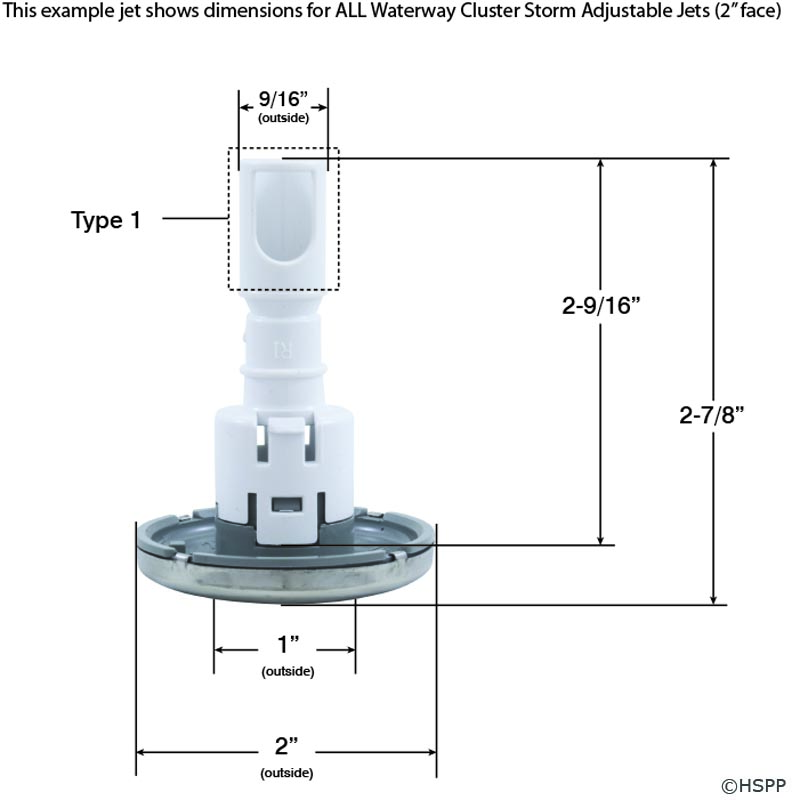 Waterway Spa Jets Shop Waterway Hot Tub Jets 